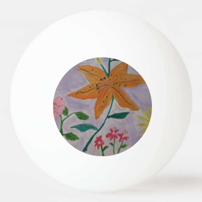Balle De Ping Pong Lily orange (Devant)