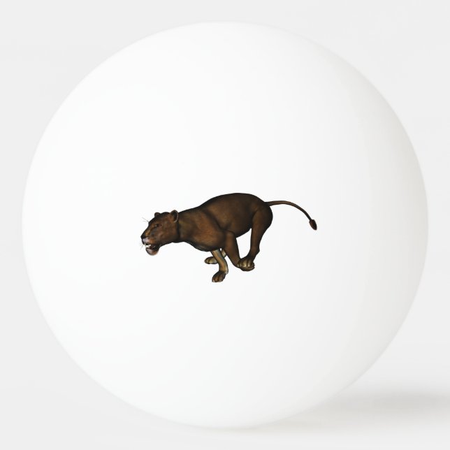 Balle De Ping Pong Lion (Devant)