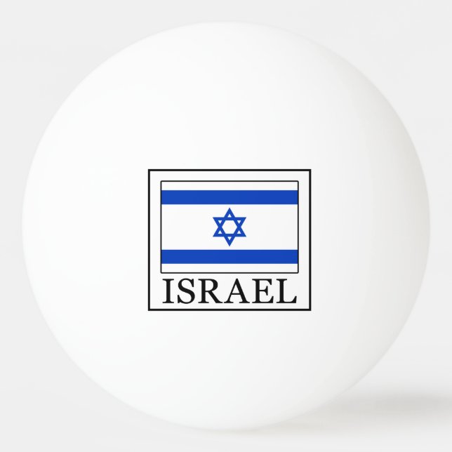 Balle De Ping Pong L'Israël (Devant)