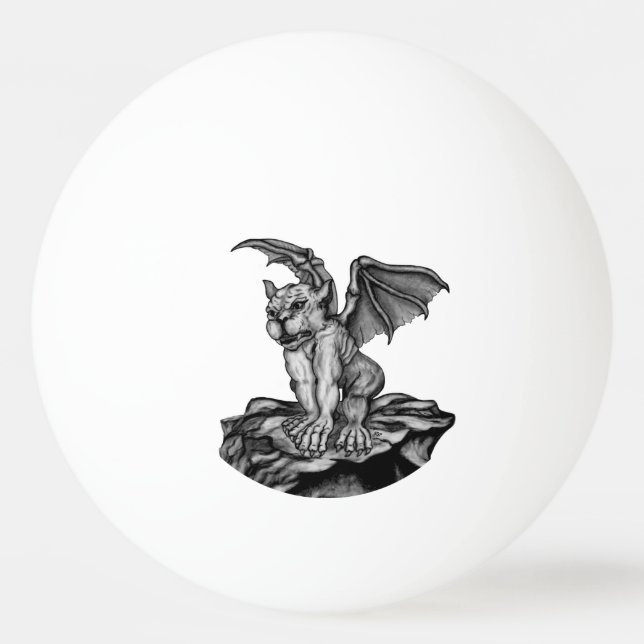 Balle De Ping Pong Little Golem Gargoyle (Devant)