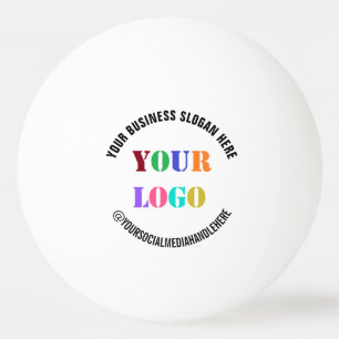 Balle De Ping Pong Logo de votre entreprise et Bal de ping-pong de te
