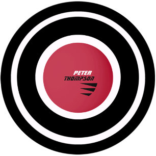 Balle De Ping Pong logo du nom sur la table rouge ping pong ball