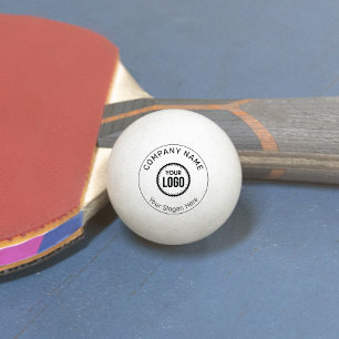 Balle De Ping Pong Logo Et Slogan Personnalisés Avec Promotions