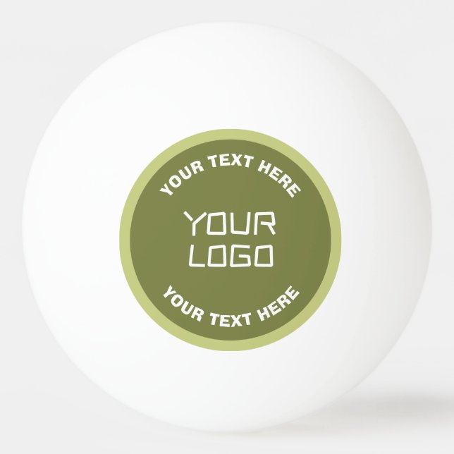 Balle De Ping Pong Logo ou conception téléchargé et texte modifiable  (Devant)
