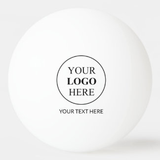 Balle De Ping Pong Logo promotionnel personnalisé - Pas de commande m