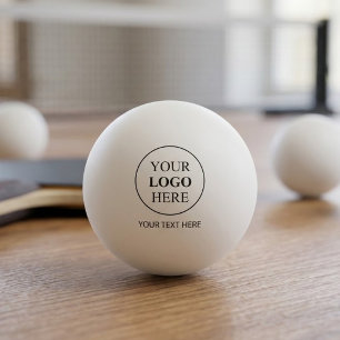Balle De Ping Pong Logo promotionnel personnalisé - Pas de commande m