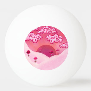 Balle De Ping Pong Lollipops et beaux nuages