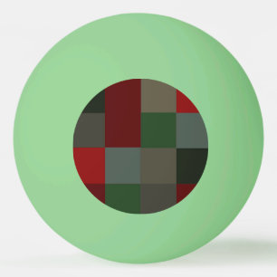 Balle De Ping Pong Luminosité de Noël en vert foncé