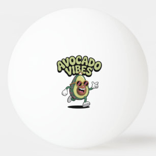Balle De Ping Pong Lunettes de soleil drôles Avocat