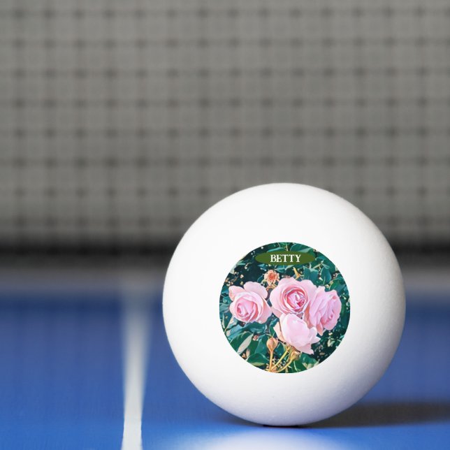 Balle De Ping Pong luxe romantic flowers botanical wallpaper (Filet)