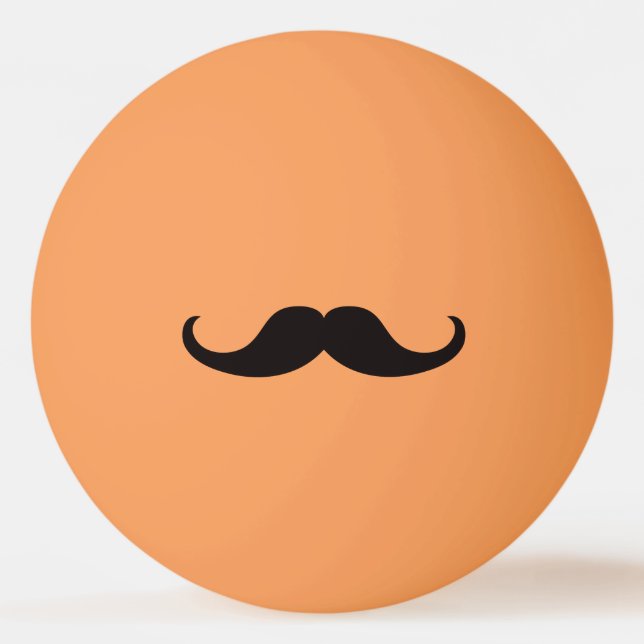 Balle De Ping Pong Maître de la Moustache déguisée (Devant)