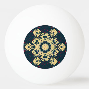 Balle De Ping Pong Mandala Daisy Dreams