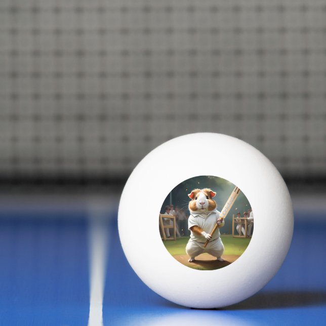Balle De Ping Pong Manie de cricket : Le grand match des cochons d'In (Filet)