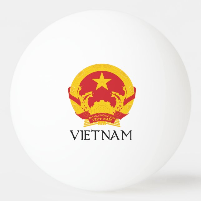 Balle De Ping Pong Manteau du Vietnam des bras (Devant)