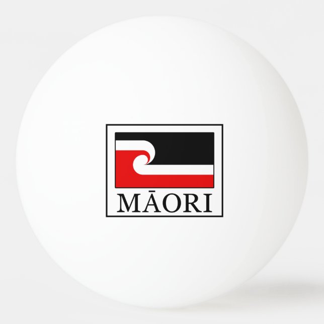 Balle De Ping Pong Maori (Devant)