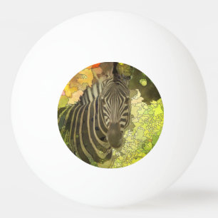 Balle De Ping Pong Mapified - Zebra
