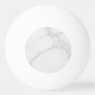 Balle De Ping Pong Marbre Blanc