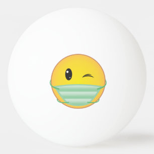 Balle De Ping Pong Masque Emoji
