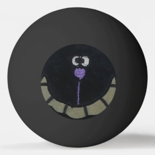 Balle De Ping Pong Mauvais chat rêveur