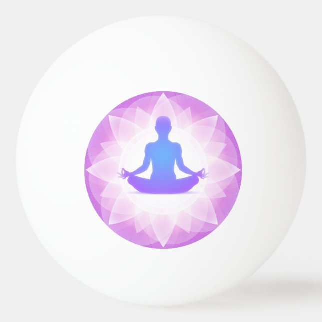 Balle De Ping Pong Méditation de yoga (Dos)