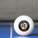 Balle De Ping Pong Meilleur Oncle jamais amusant Photo personnalisée<br><div class="desc">Offrez un cadeau amusant à votre meilleur oncle avec ces boules de ping-pong noir photo sur mesure avec une photo de ses nièces et neveux,  leurs noms et "We Love You Uncle."</div>