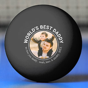 Balle De Ping Pong Meilleur papa mignonne Fête des pères du monde Pho