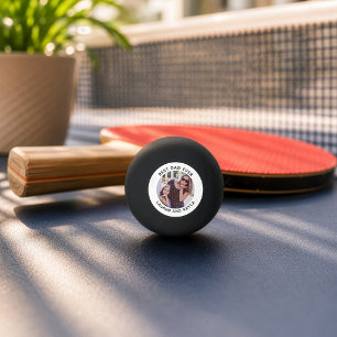 Balle De Ping Pong Meilleur Père Jamais Mot de Photo Moderne Père