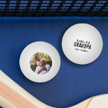 Balle De Ping Pong Meilleure Fête des pères grand-père au monde<br><div class="desc">Boules de ping-pong personnalisées personnalisées avec votre photo et message de Fête des pères personnalisé. Ajoutez une photo avec votre grand-père sur le devant. Utilisez les outils de conception pour ajouter votre propre message ou plus de photos sur le dos pour créer vos propres cadeaux de Fêtes des pères uniques...</div>