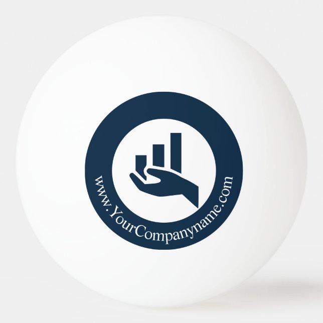 Balle De Ping Pong Merci du planificateur financier ! Promotionnel (Devant)