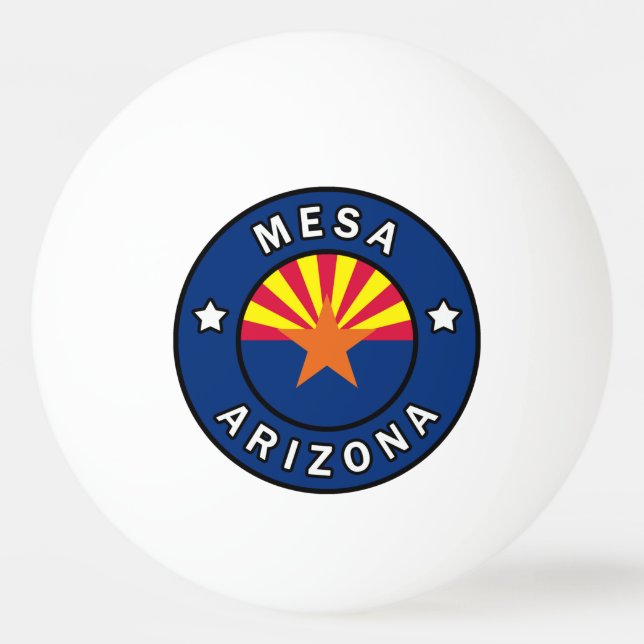 Balle De Ping Pong MESA Arizona (Devant)