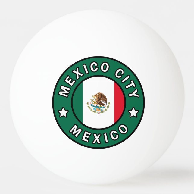 Balle De Ping Pong Mexico City Mexico (Devant)