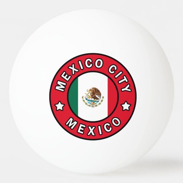 Balle De Ping Pong Mexico City Mexico (Devant)