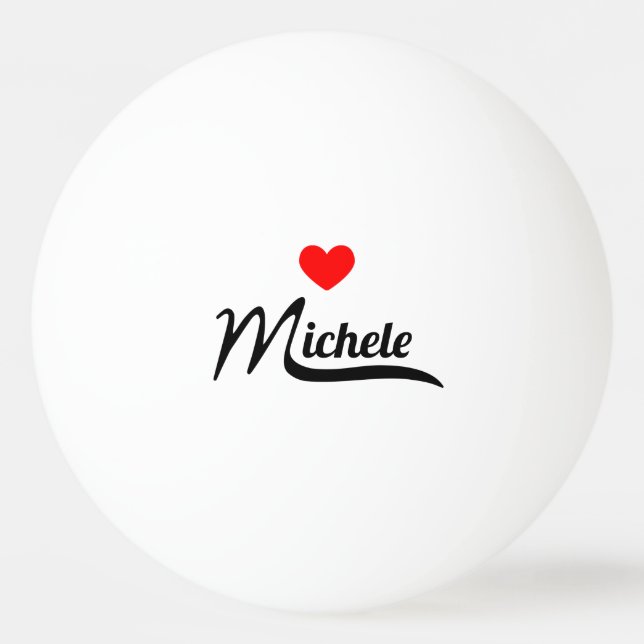 Balle De Ping Pong Michele (Devant)