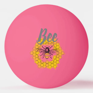 Balle De Ping Pong Miel abeille Bumblebee été et printemps à la mo