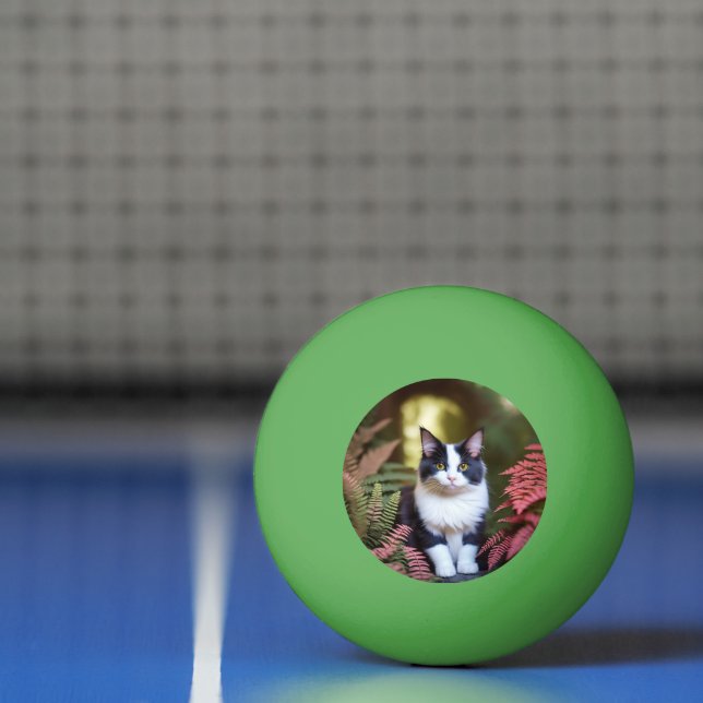 Balle De Ping Pong Milly Le Chat De Ragdoll, Le Bal De Ping Pong (Filet)