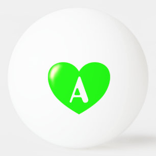 Balle De Ping Pong Modèle Pour Votre Monogramme Personnalisé Grand