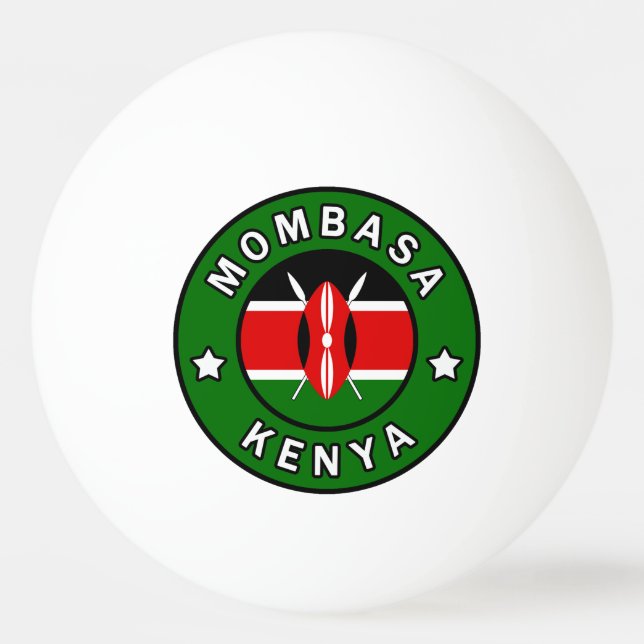 Balle De Ping Pong Mombasa Kenya (Devant)