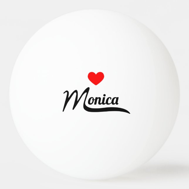 Balle De Ping Pong Monica (Devant)