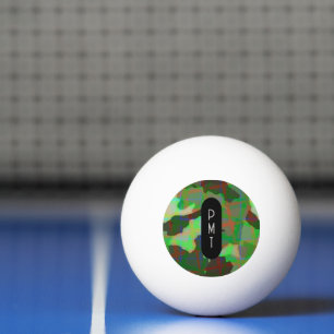 Balle De Ping Pong Monogramme