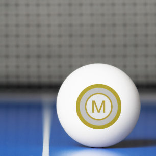 Balle De Ping Pong Monogramme