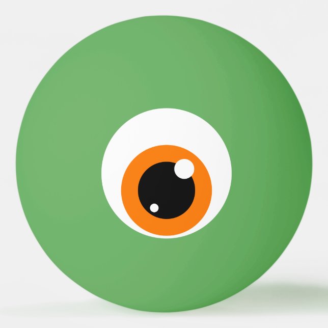 Balle De Ping Pong Monster Eye Pong Ball (Devant)