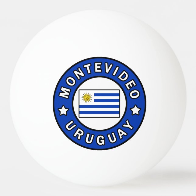 Balle De Ping Pong Montevideo Uruguay (Devant)