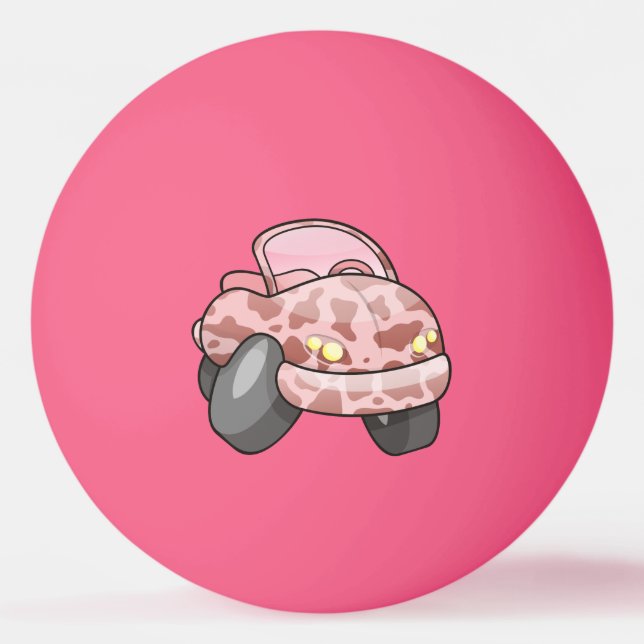 Balle De Ping Pong Moo Voiture Ping Pong Ball (Devant)