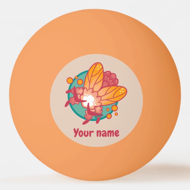 Balle De Ping Pong Moth (Devant)