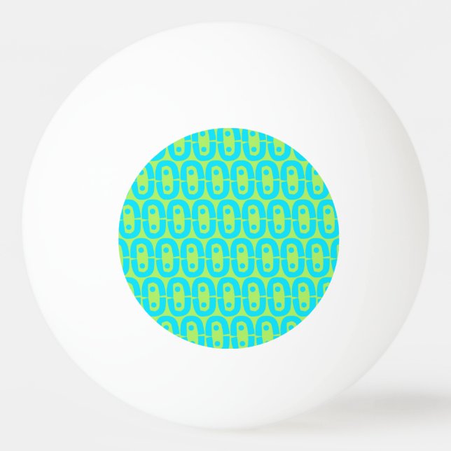 Balle De Ping Pong motif coloré moderne (Devant)