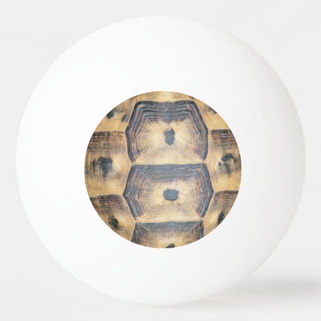 Balle De Ping Pong Motif Tortoise Shell (Dos)