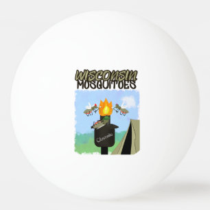 Balle De Ping Pong Moustiques du Wisconsin - Camping par Tiki