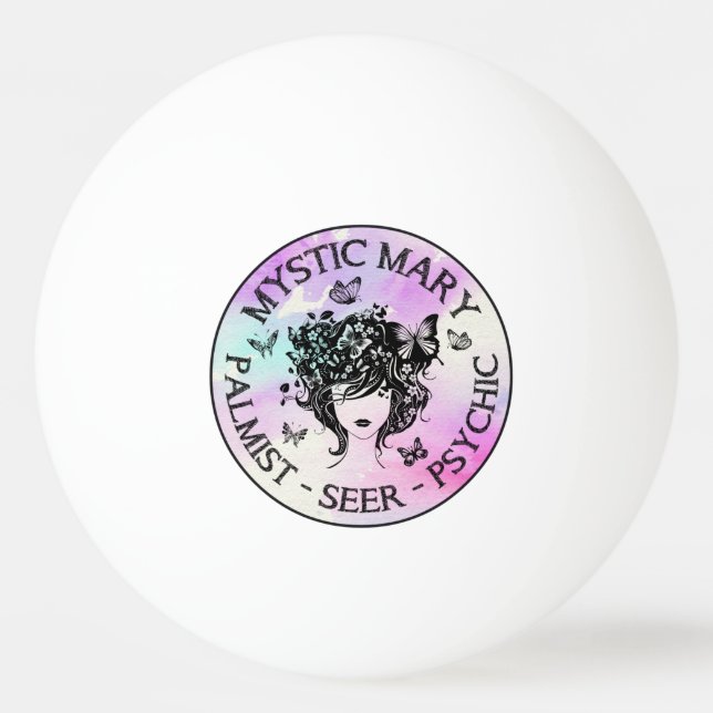 BALLE DE PING PONG MYSTIC MARY (Devant)
