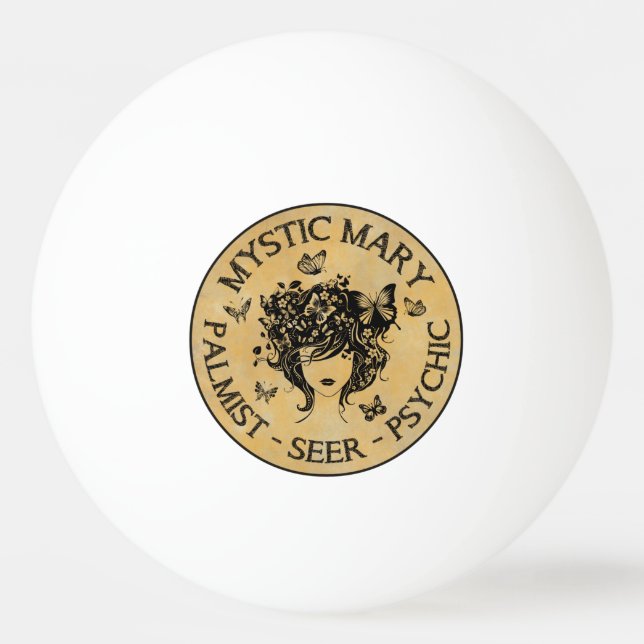 BALLE DE PING PONG MYSTIC MARY (Devant)
