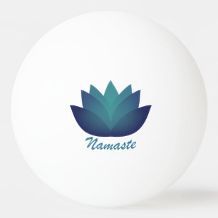 Balle De Ping Pong Namaste Lotus Flower